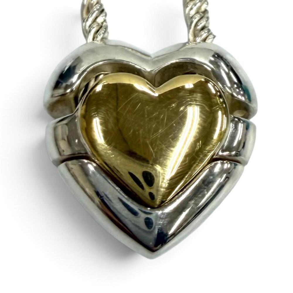 TIFFANY & CO. Silver Heart Necklace
